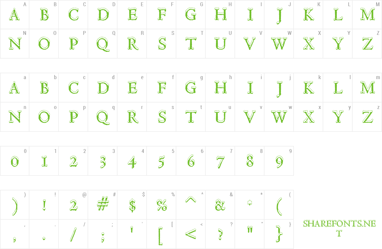 Font Hultog Snowdrift preview